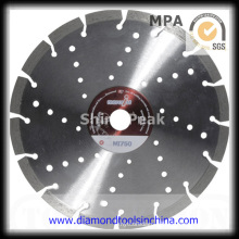Laser Welded Diamond Saw Blade for Concrete with Metal Bar